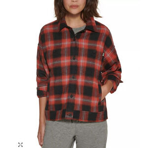 BASS OUTDOOR Women's Encore Plaid Cropped Field Jacket